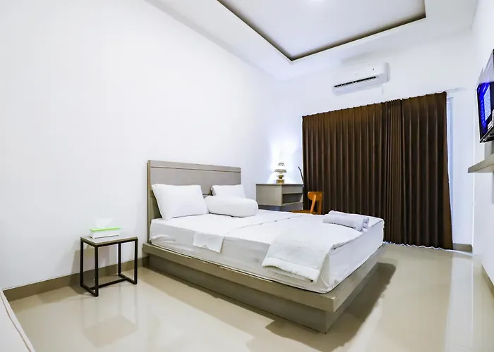 White Blue House - Private Room, Shared Pool And Kitchen - 8 بيت ضيافة أوبود