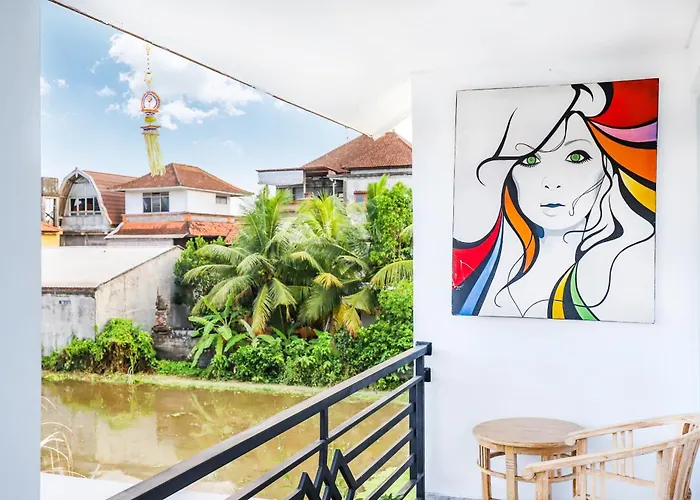 White Blue House - Private Room, Shared Pool And Kitchen - 8 أوبود