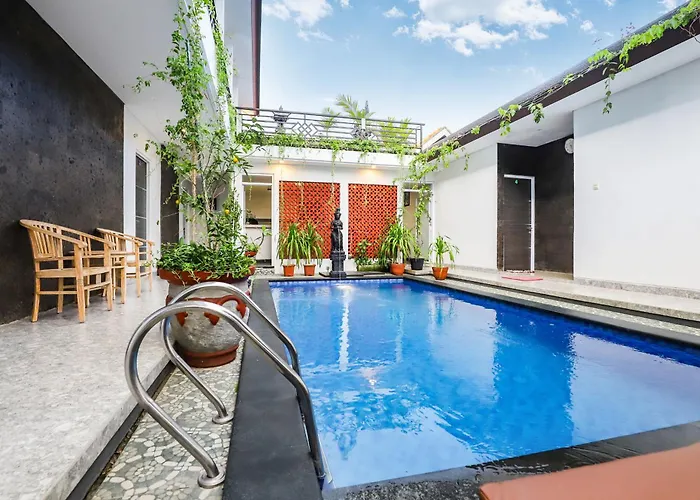 White Blue House - Private Room, Shared Pool And Kitchen - 8 3* أوبود