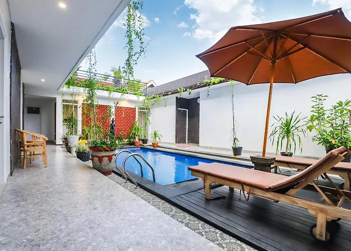 White Blue House - Private Room, Shared Pool And Kitchen - 8 بيت ضيافة